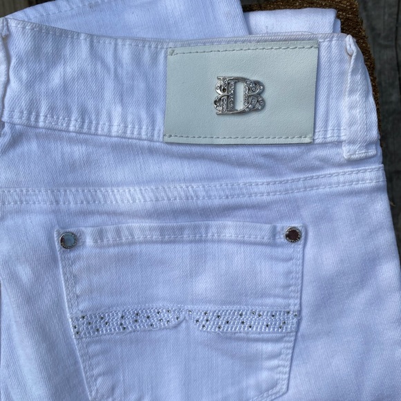 Buffalo white skinny jeans with rhinestones - Picture 6 of 8